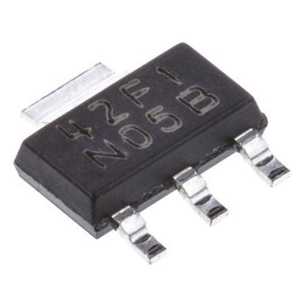 Texas Instruments LDO-Spannungsregler, LM1117IMP-3.3/NOPB, Fest, 800mA, 1.2V, 3.3 Vout, 1-Ausg, SOT-223, 4-Pin, 3%