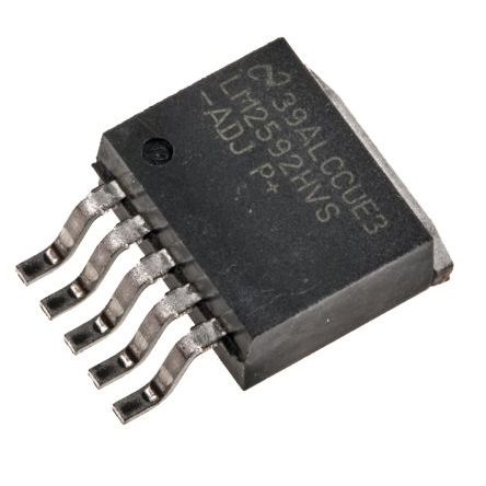 Texas Instruments Regulador De Conmutación LM2592HVS-ADJ/NOPB, De Bajada, 2A DDPAK, TO-263, 5 Pines, Ajustable