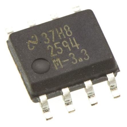 Texas Instruments LM2594M-3.3/NOPB Abwärtswandler / 500mA, SOIC 8-Pin, Fest