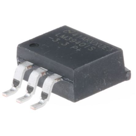 Texas Instruments LDO-Spannungsregler, LM3940IS-3.3/NOPB, 1A, 1V, 3.3 Vout, 1-Ausg, DDPAK, TO-263, 3-Pin, 2.5%