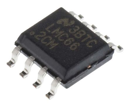 Texas Instruments Amplificadores Operacionales LMC662CM/NOPB, 15 V 1.5MHZ SOIC, 8 Pines