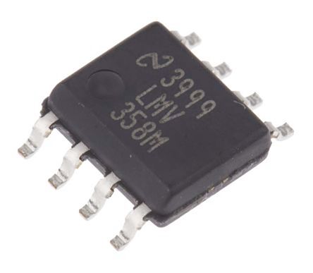 Texas Instruments Amplificadores Operacionales LMV358M/NOPB, 5.5 V 1MHZ SOIC, 8 Pines