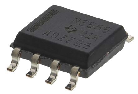 Texas Instruments Circuito De Tiempo NE555DR, SOIC, 8-pin