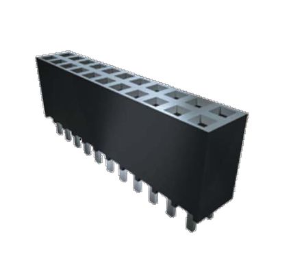 Samtec Conector Hembra Para PCB Serie SSW, De 100 Vías En 2 Filas, Paso 2.54mm, Montaje En Orificio Pasante,