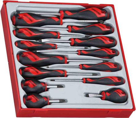 Teng Tools MD911N Slotted Screwdriver Set, 14-Piece