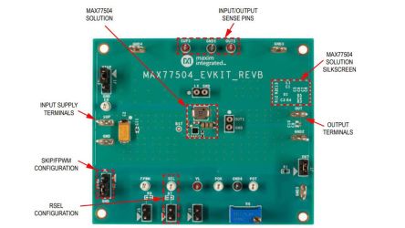 MAX77504 evaluation kit