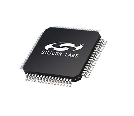 Silicon Labs Mikrocontroller EFM32 ARM Cortex M3 32bit SMD 256 KB TQFP 64-Pin 48MHz