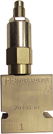 HydraForce Válvula De Descarga Hidráulica, RV10-20, 228bar