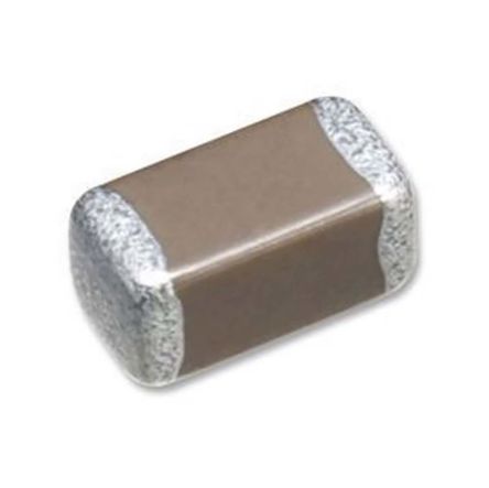 Yageo, Automotive, SMD MLCC, Vielschicht Keramikkondensator NP0, 100pF ±5% / 50V Dc, Gehäuse 0402 (1005M), AEC-Q200