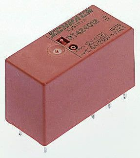 TE Connectivity PCB Mount Power Relay, 115V Ac Coil, 12A Switching Current, SPDT