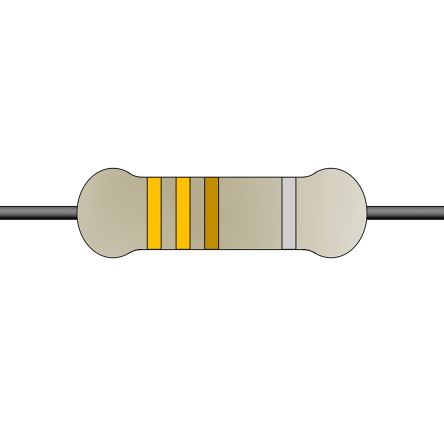 Yageo PNP THT Drahtwiderstand, Radial 330mΩ ±5% / 5W