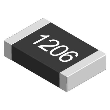 Yageo 680Ω, 1206 (3216M) Thick Film SMD Resistor ±1% 0.5 W, 0.25 W - RC1206FR-07680RL