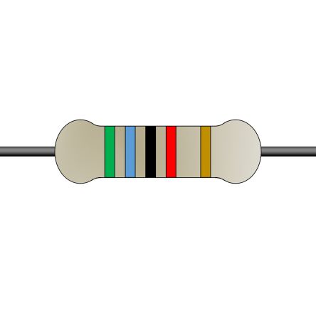 Yageo CFR Festwert Kohleschichtwiderstand 56kΩ 5% / 0,25W