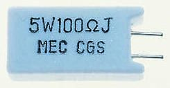 TE Connectivity 680Ω Metal Oxide Resistor 5W ±5% SQMR5680RJ
