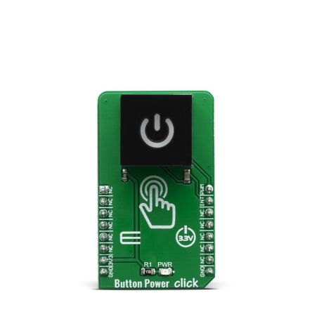 MikroElektronika Kit Di Sviluppo BUTTON POWER CLICK Con Touchscreen