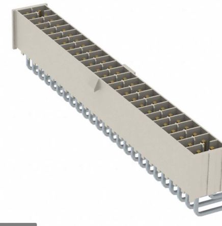 Samtec IPL1 Leiterplatten-Stiftleiste Gewinkelt, 50-polig / 2-reihig, Raster 2.54mm, Ummantelt