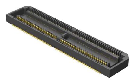 Samtec Conector Hembra Para PCB Serie LSH LSH-050-01-G-D-A., De 100 Vías En 2 Filas, Paso 0.55mm, Montaje Superficial,