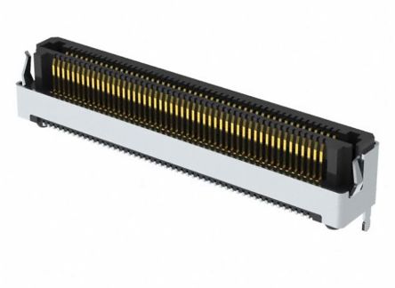 Samtec LSHM Leiterplatten-Stiftleiste Gerade, 80-polig / 1-reihig, Raster 0.5mm, Ummantelt