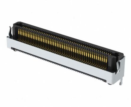 Samtec LSHM Leiterplatten-Stiftleiste Gerade, 100-polig / 1-reihig, Raster 0.5mm, Ummantelt