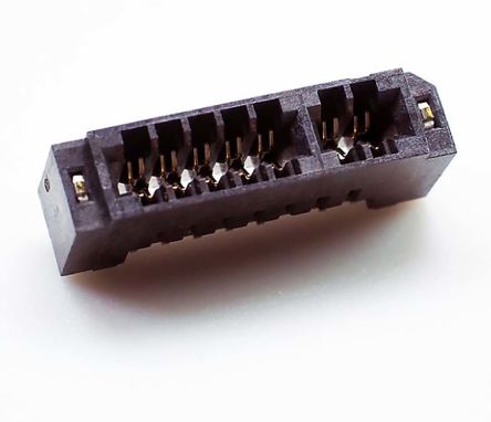 Samtec Serie MEC2 Kantensteckverbinder, 2mm, 1-reihig, Vertikal, Buchse, Durchsteckmontage