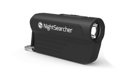 Nightsearcher Schlüsselring-LED Von KeyStar Akku Taschenlampe Schlüsselanhänger LED, 300 Lm, UK-Netzstecker