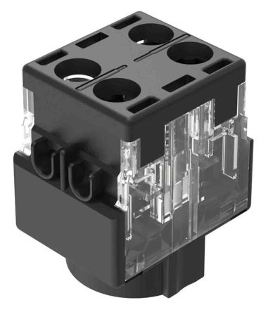 EAO Contact Block For Use With Series 61, 1NO + 1NC