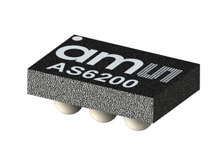 Ams OSRAM Digital Digitaler Temperaturfühler SMD, 6-Pin, Seriell-I2C -40 Bis 125 °C.