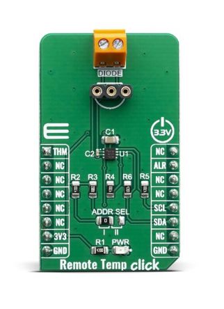 MikroElektronika EMC1833 Remote Temp Click Entwicklungskit Für EMV1833