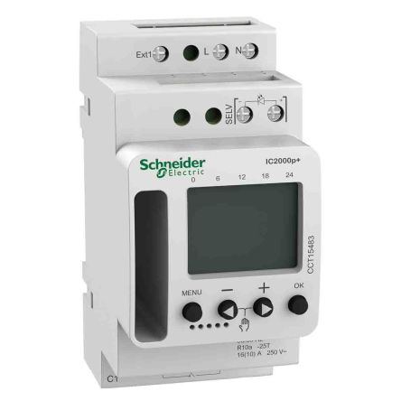 Schneider Electric 光控开关, 数字开关, 1通道, 230 V 交流电源