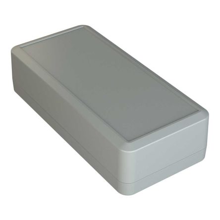 RS PRO Light Grey Polycarbonate Enclosure, IP54, 189.9 X 89.9 X 50.5mm