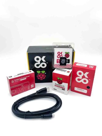 Okdo Kit Básico Raspberry Pi 4 Con Fuente De Alimentación Para UE
