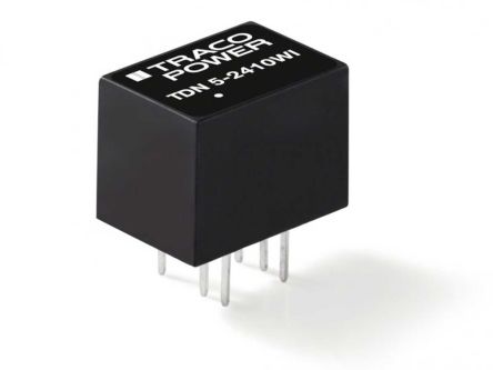 TRACOPOWER TDN 5WI DC/DC-Wandler 5W 24 V Dc IN, 9V Dc OUT / 555mA 1.6kV Dc Isoliert