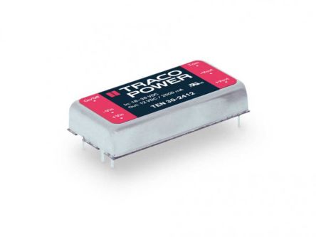 TRACOPOWER TEN 30 DC/DC-Wandler 30W 24 V Dc IN, 3.3V Dc OUT / 8A 1.5kV Dc