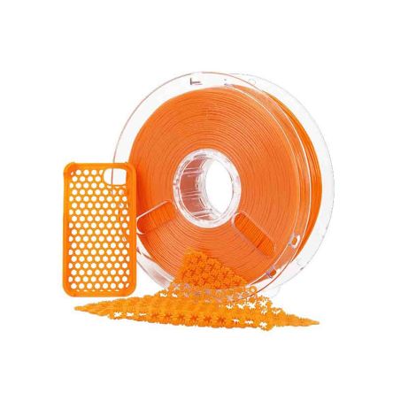 Polymaker TPU 95A 3D-Drucker Filament, Orange, 2.85mm, FDM, 750g