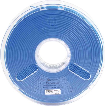 Polymaker PolySmooth 3D-Drucker Filament, Dunkelblau, 1.75mm, FDM, 750g