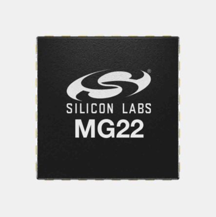Silicon Labs Minicontrolador Inalámbrico EFR32MG22C224F512IM32-C De 32bit, 76.8MHZ, QFN De 32 Pines