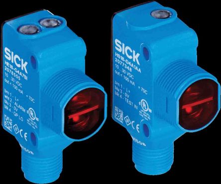 Sick SureSense Optischer Sensor, Durchgangsstrahl, Bereich 25 M, PNP Ausgang, 4-poliger M12-Steckverbinder