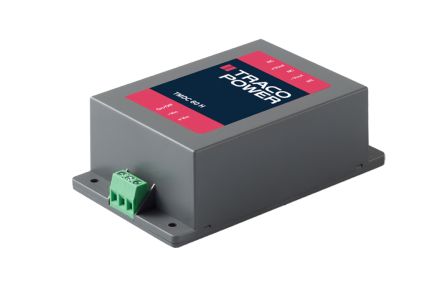 TRACOPOWER TMDC 60H DC/DC-Wandler 60W 110 V Dc IN, 15V Dc OUT / 4A 3kV Isoliert