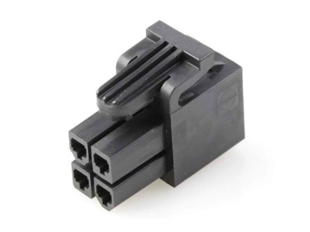 Molex, 172708 Male PCB Connector Housing, 4.2mm Pitch, 4 Way, 2 Row