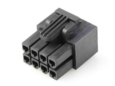 Molex 172708 Leiterplattensteckverbinder Gehäuse Stecker 4.2mm, 8-polig / 2-reihig Gerade