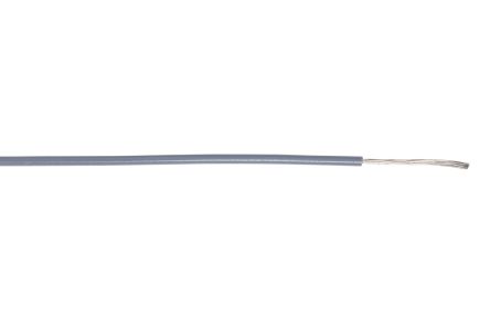 AXINDUS KY33A05 Series Grey 1.34 Mm² Hook Up Wire, 16 AWG, 19 X 0, 30, 200m, PVC Insulation