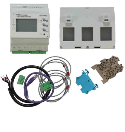 Contactum Monitor De Energía RI-D440, Para Corriente, Frecuencia, Tensión, Display LCD