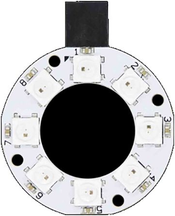 Pi Supply, NeoPixel Ring Light with 8 RGB, LED技术