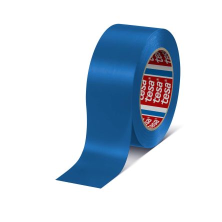 Tesa 4169 PVC Bodenmakierung Blau Typ Bodenmarkierungsband, Stärke 0.18mm, 50mm X 33m