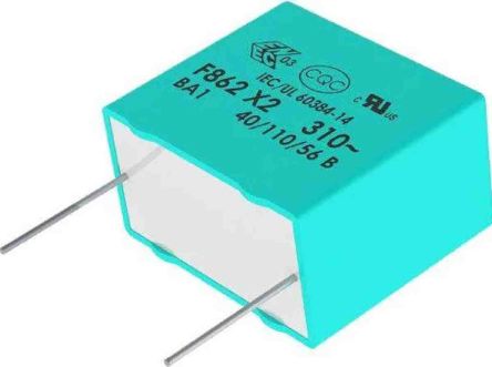 KEMET Condensateur à Couche Mince F862 2.2μF 310V C.a. 10% X2 AEC-Q200
