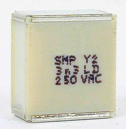 KEMET Condensador De Papel, 2.2nF, ±20%, 250V Dc, Montaje En Superficie