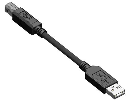 RS PRO Câble USB, USB B Vers USB A, 1m, Noir