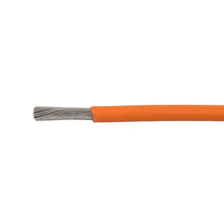 Alpha Wire 67050 Series Orange 0.5 Mm² Hook Up Wire, 20 AWG, 28/0.16 Mm², 50m, Polyphenylene Ether Insulation