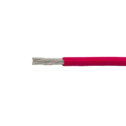 Alpha Wire Cable De Conexión 67050 RD321, área Transversal 0,5 Mm² Filamentos Del Núcleo 28/0,16 Mm² Rojo, 600 V, Long.