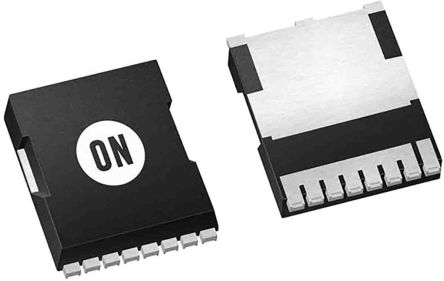 Onsemi NTBLS0D7N06C NTBLS0D7N06COS N-Kanal Dual, SMD MOSFET 60 V / 470 A, 8-Pin H-psof8L.